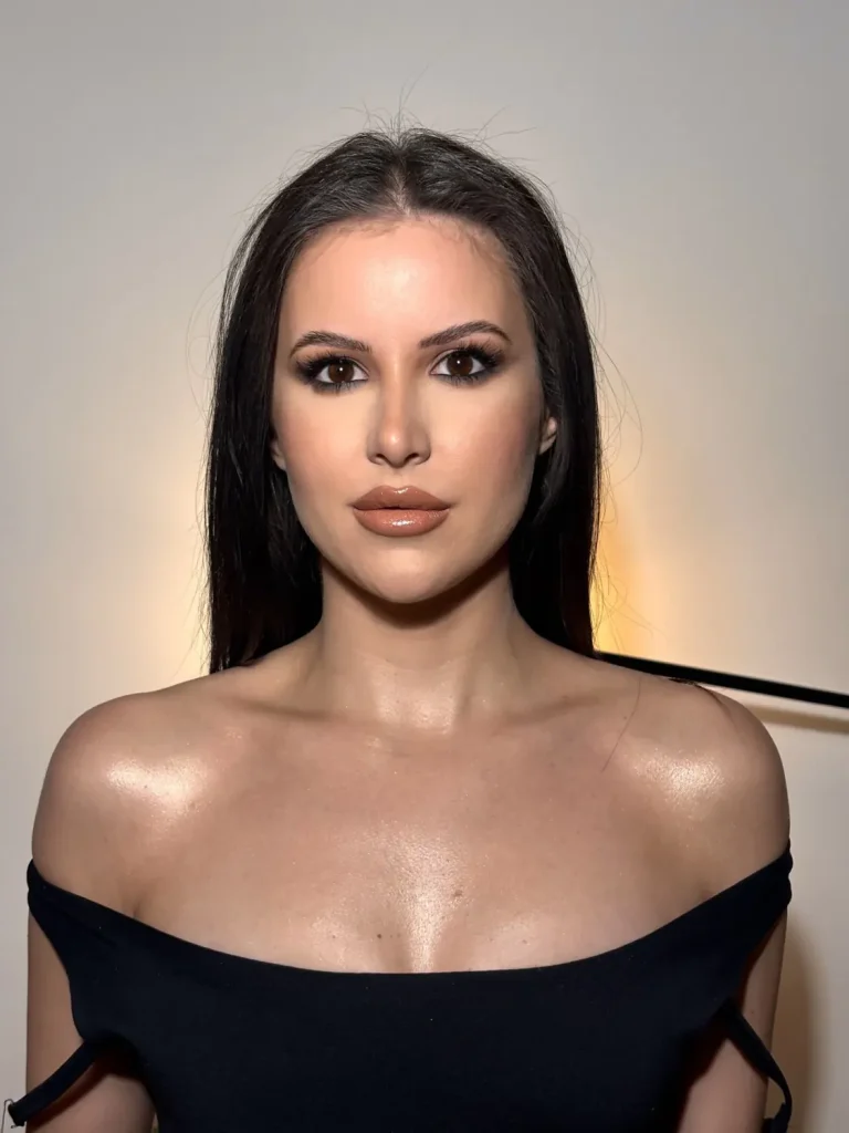 Prirodna glam nude šminka, rad Andrijane Ljubić