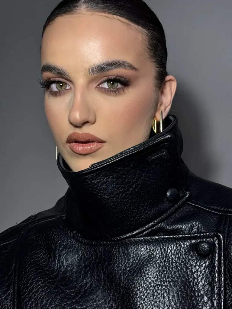 Smokey eyes šminka uz kožnu jaknu, rad Andrijane Ljubić